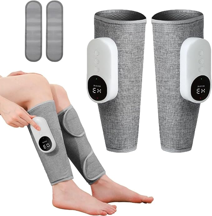 Calf Air Compression Massager for Circulation and Pain Relief, Leg Massager