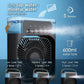 Portable Air Conditioner, Cooling Fan (20cm x 9cm x 26cm) with Ice Tray and 5 Mist, 7 Night Light, 8H Timer