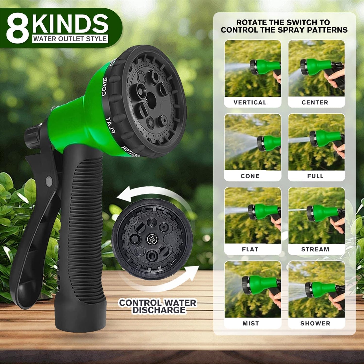 Expandable Garden Hose Pipe 50M (Durable)