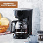 Coffee Maker, 1.5L Removable Filter Coffee Machine, | High Temperature Glass Carafe