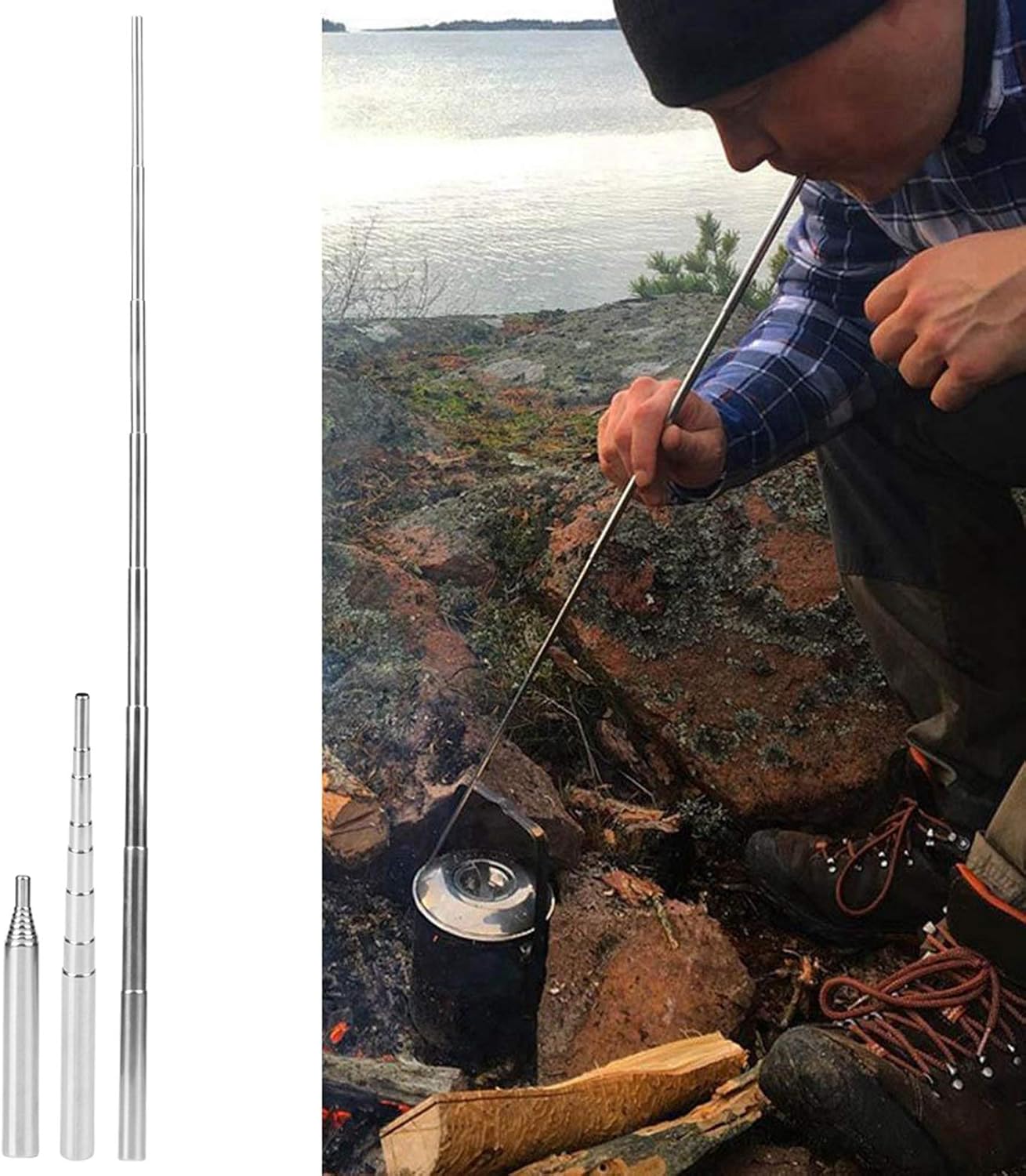 🏕️ Ultimate Survival Kit 100+ Equipments  – Your Tactical Partner for Any Emergency