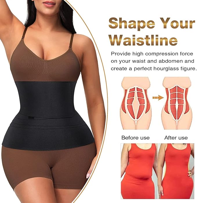 Free Size Premium Waist Trainer Body Shaper Belt Slimming Tummy