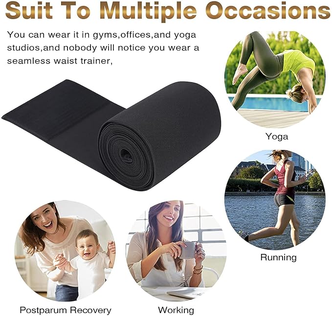 Free Size Premium Waist Trainer Body Shaper Belt Slimming Tummy