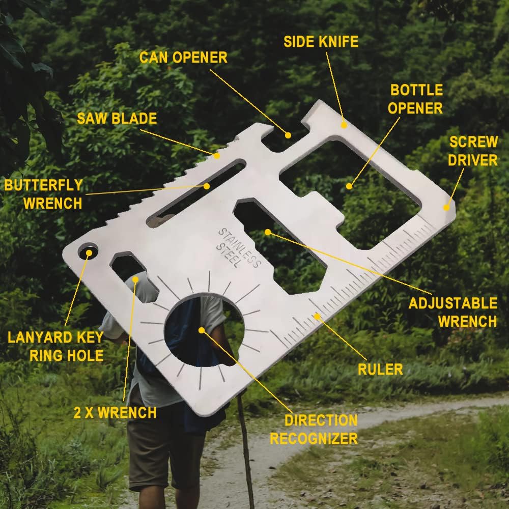 🏕️ Ultimate Survival Kit 100+ Equipments  – Your Tactical Partner for Any Emergency