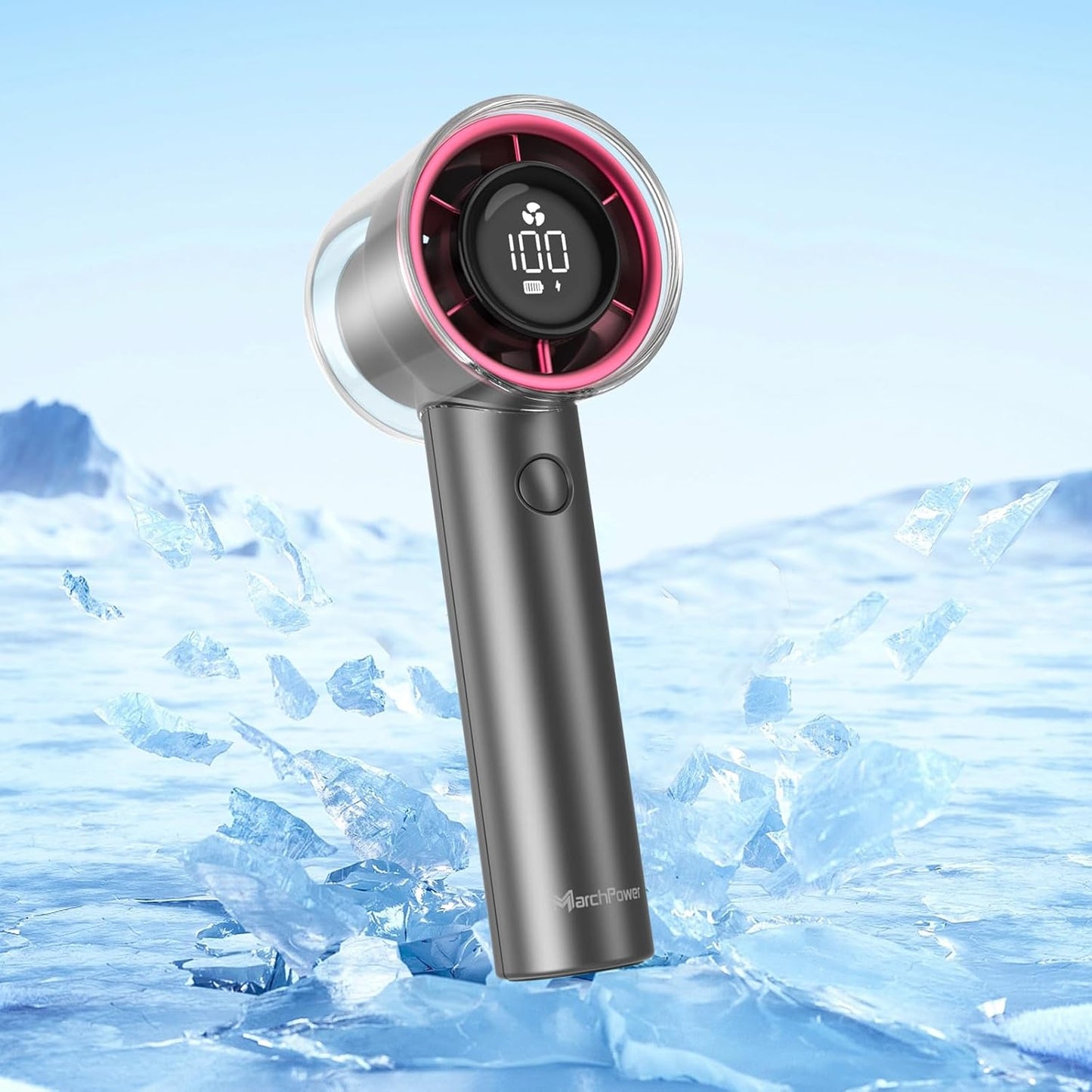 Portable Handheld Fan with Adjustable High Speed
