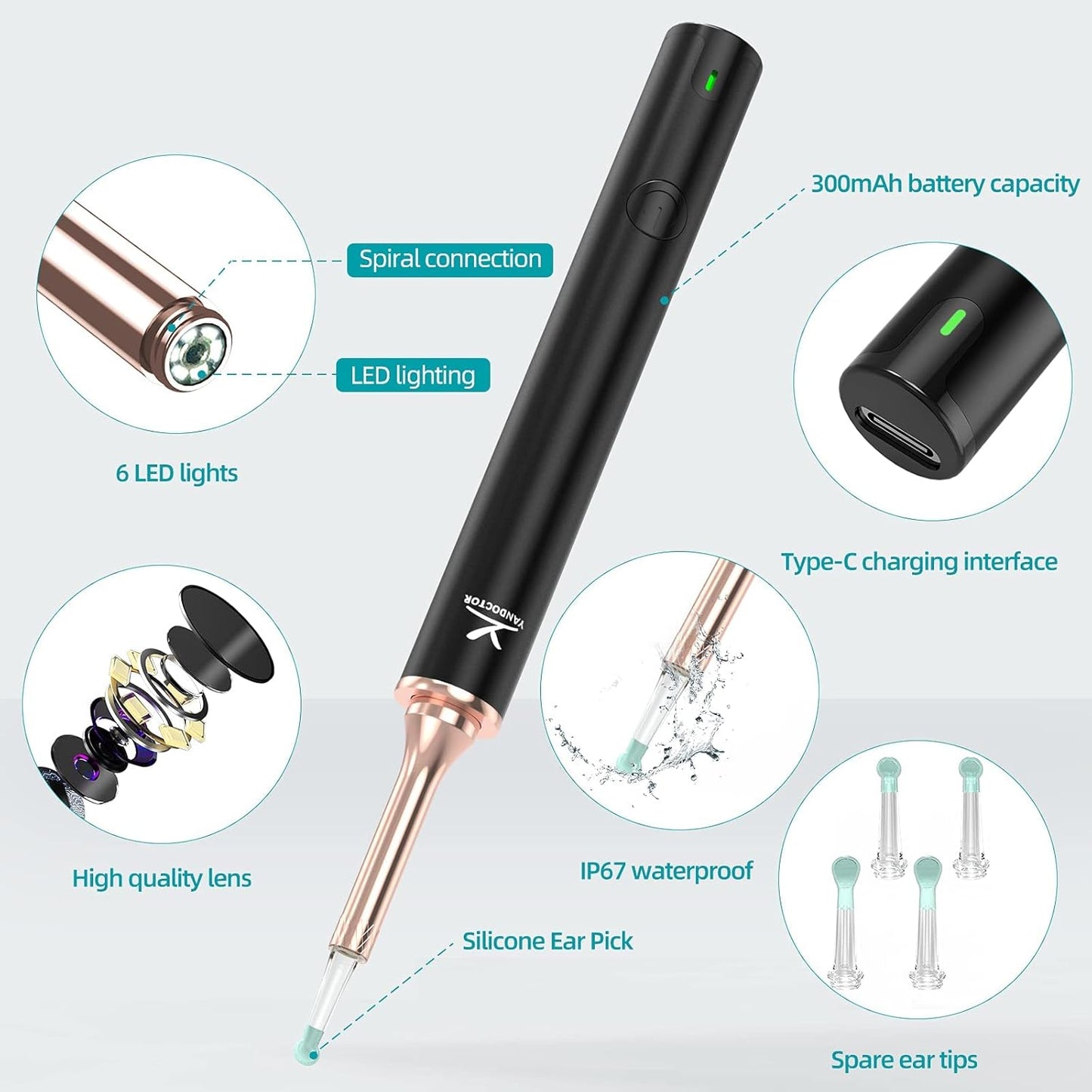 Camera Ear Wax Removal Tool