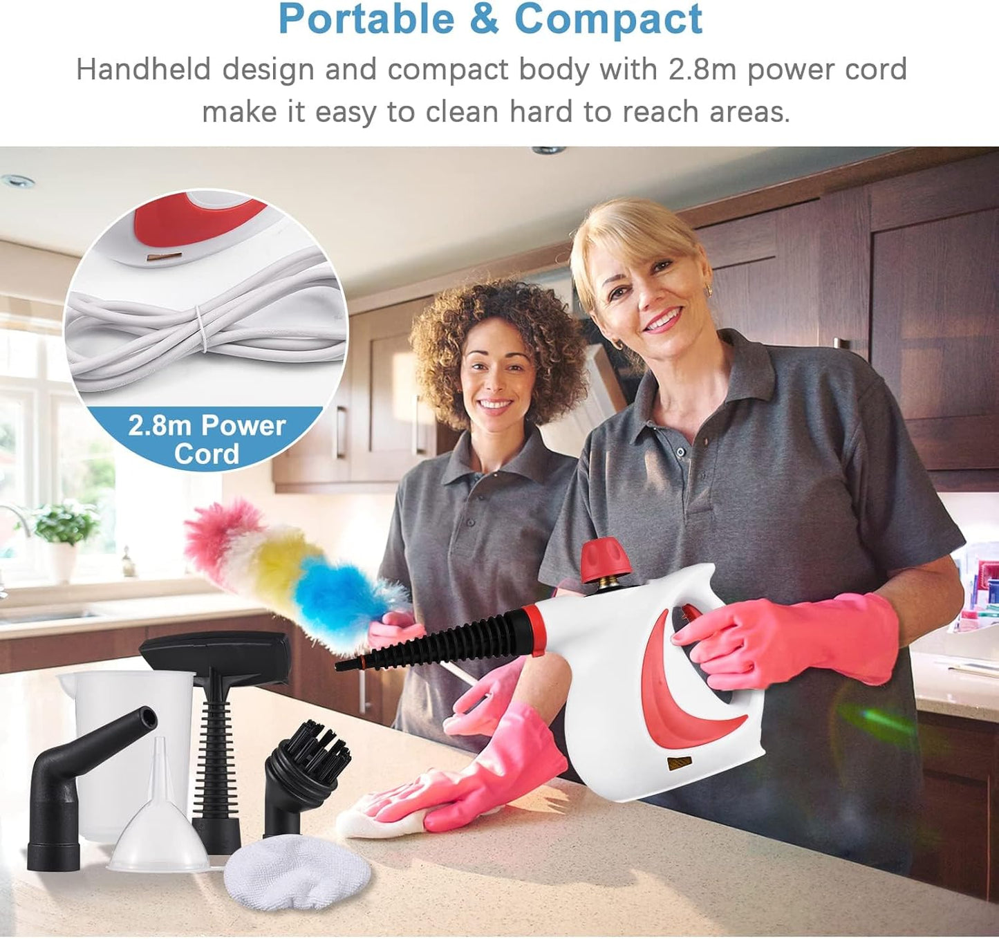 Deep Clean Without Chemicals – Handheld Steam Machine Flying Off Shelves