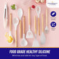 SHOPPING VIBES Your One Stop Shop 12PCS Kitchen Utensil Set Silicone Cooking Utensils Kit