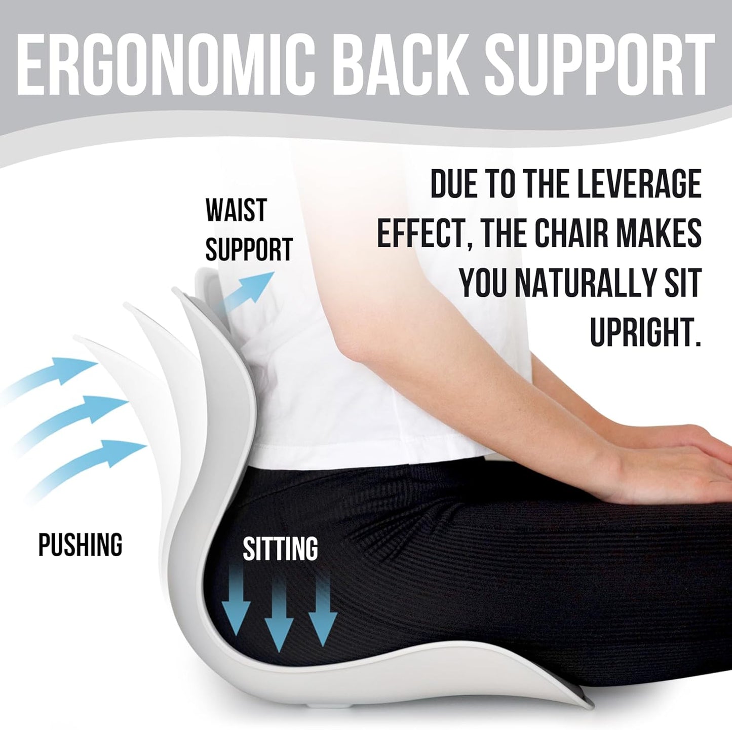 Lumbar Support Posture Corrector seat pad Chair for Adults