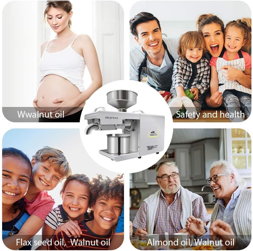 Electric Family/Commercial Healthy Extractor Oil Press Machine