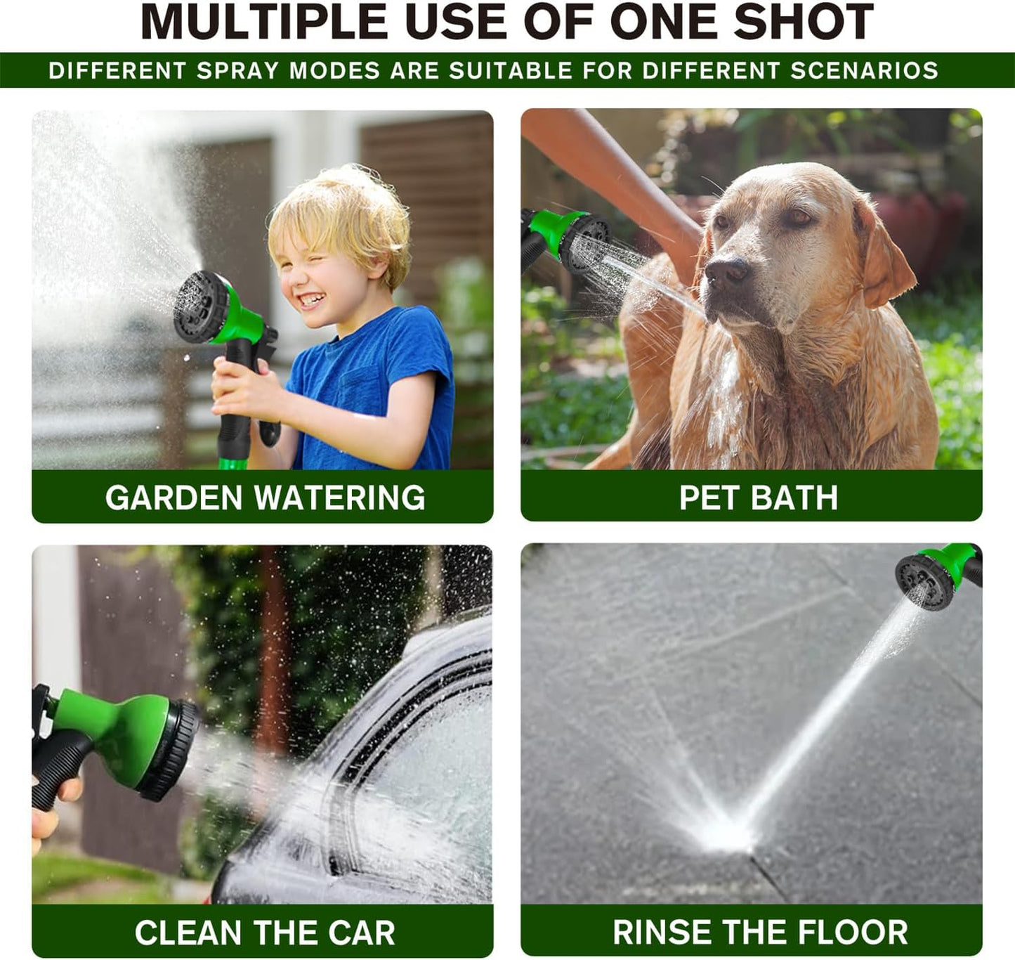 Expandable Garden Hose Pipe 50M (Durable)