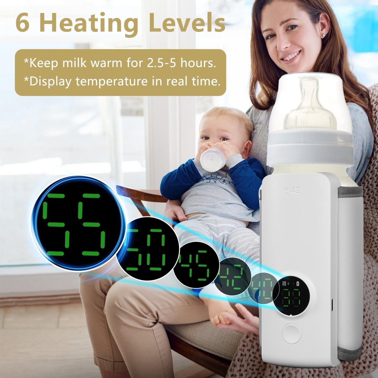 Rechargeable Baby bottle Warmer /Electric