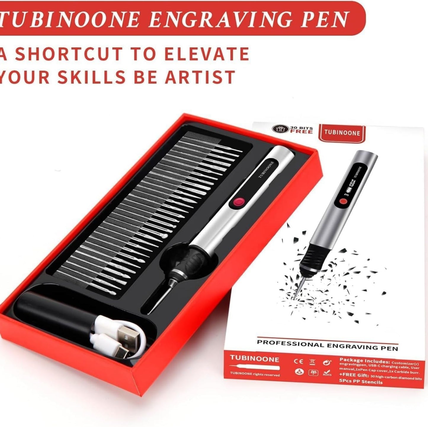 Rechargeable Engraving Pen, Ultimate Cordless portable