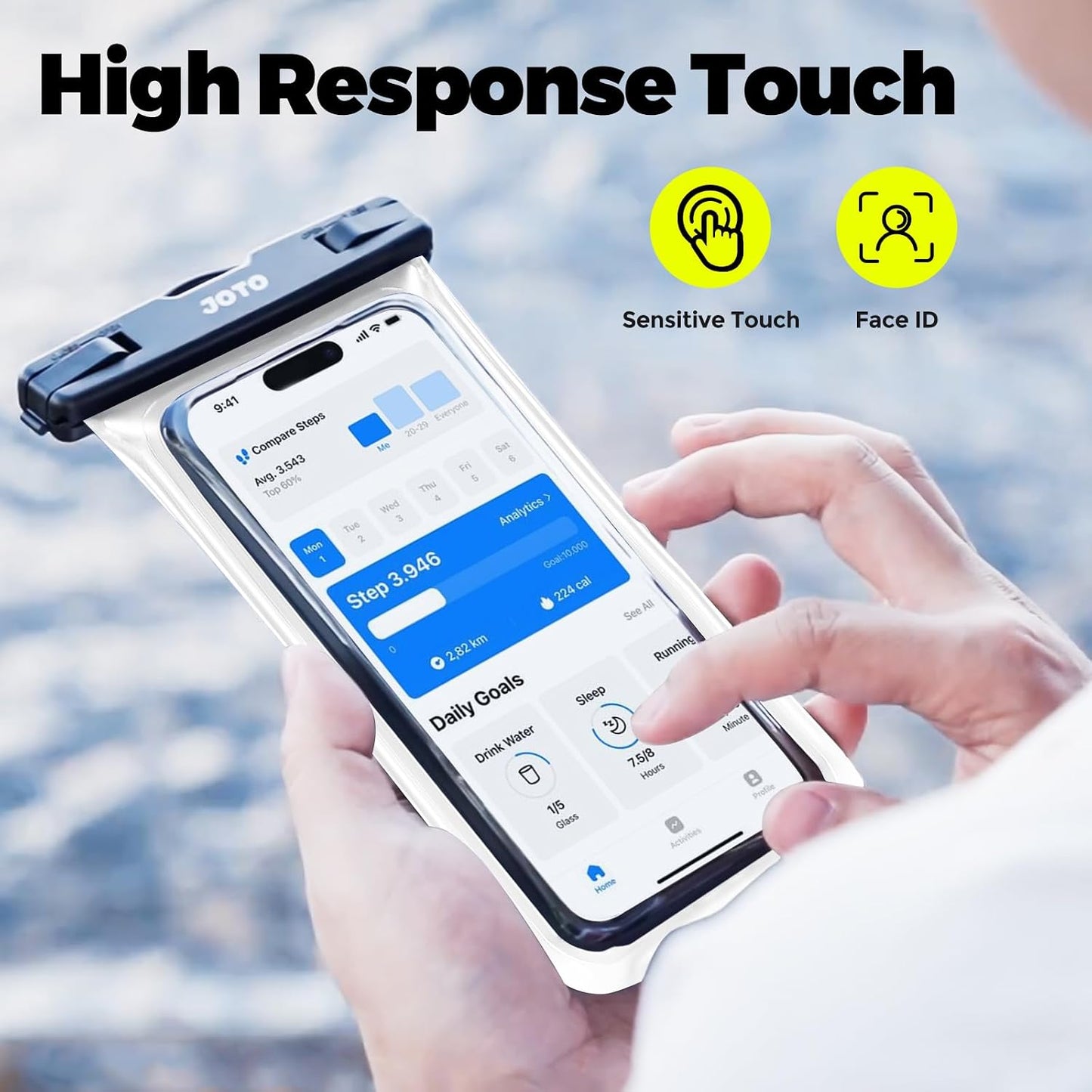 Universal Waterproof Phone Pouch Cellphone Dry Bag Case