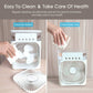 Portable Air Conditioner, Cooling Fan (20cm x 9cm x 26cm) with Ice Tray and 5 Mist, 7 Night Light, 8H Timer