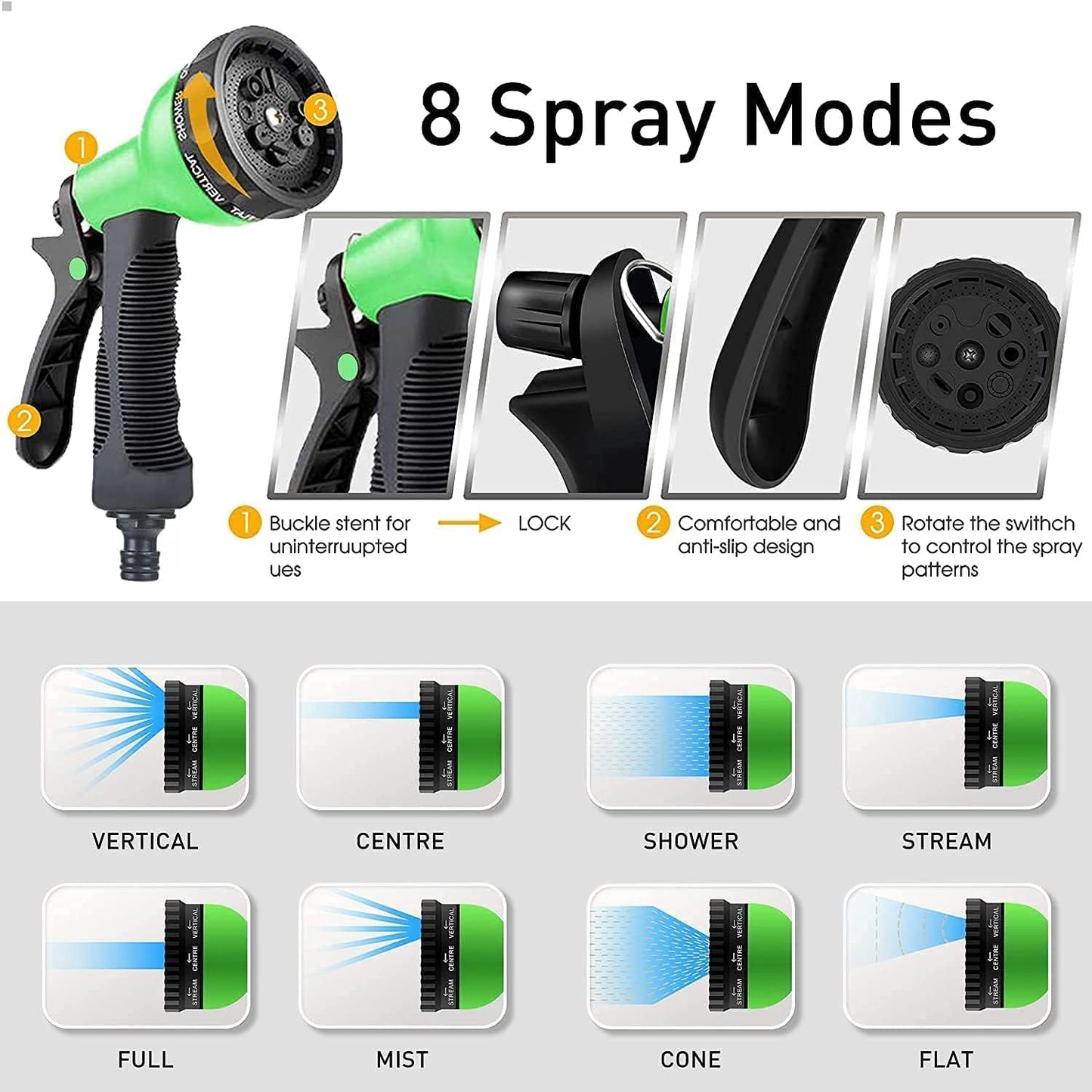 Expandable Garden Hose Pipe 50M (Durable)