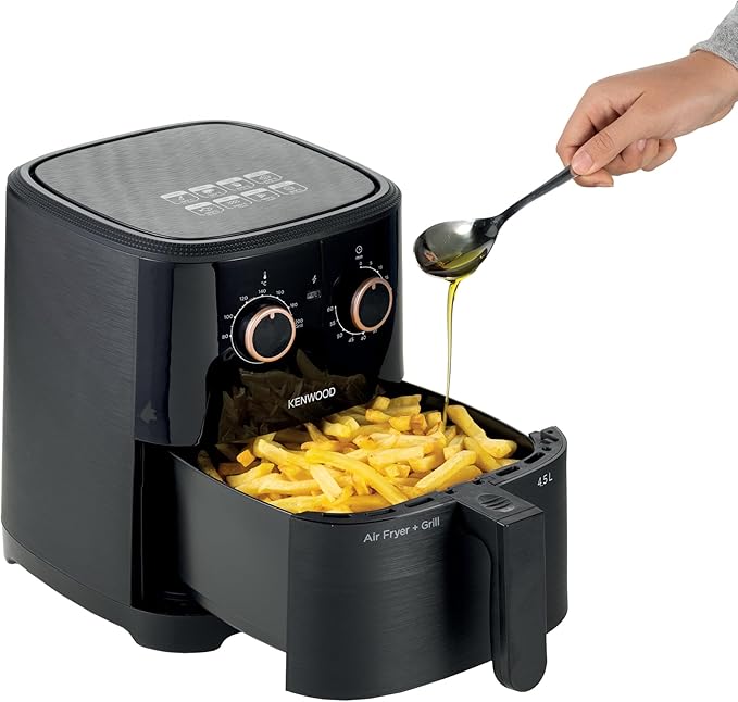 Kenwood 7.5L Airfryer – Black | Healthy, Fast & Family-Size Cooking 🍟🔥