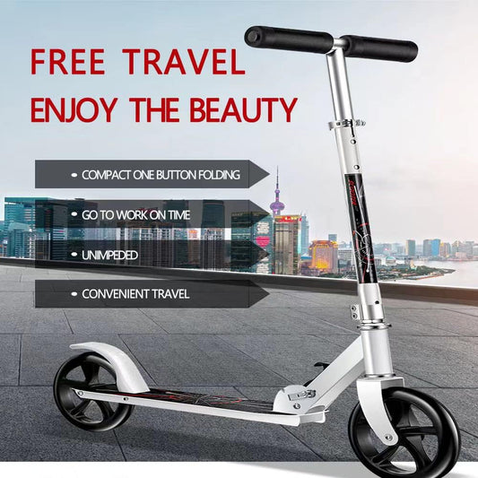 Kick Scooter for both adults and kids, Foldable with maximum capacity for 150kg color vary