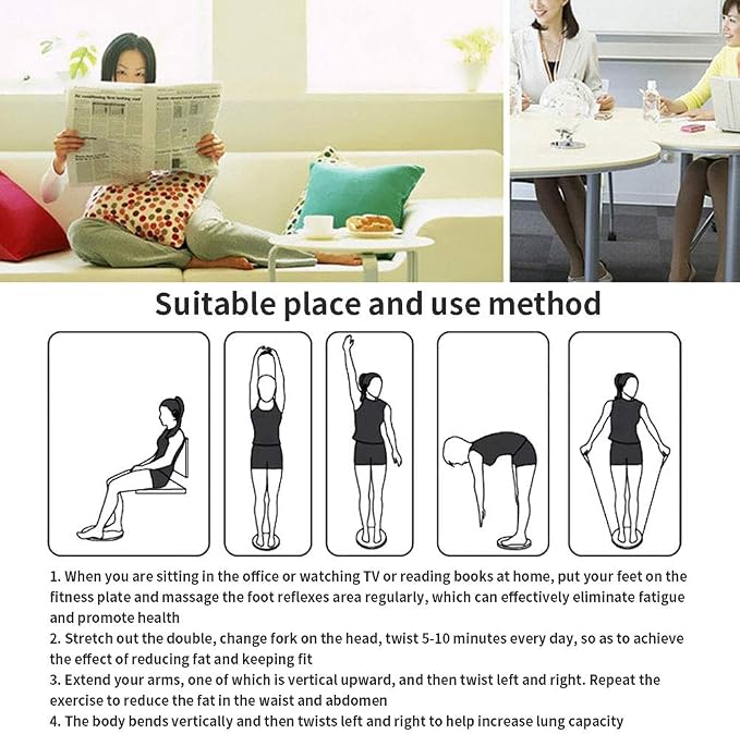 Twisting Waist Disc, Body Shaping Twisting Boards