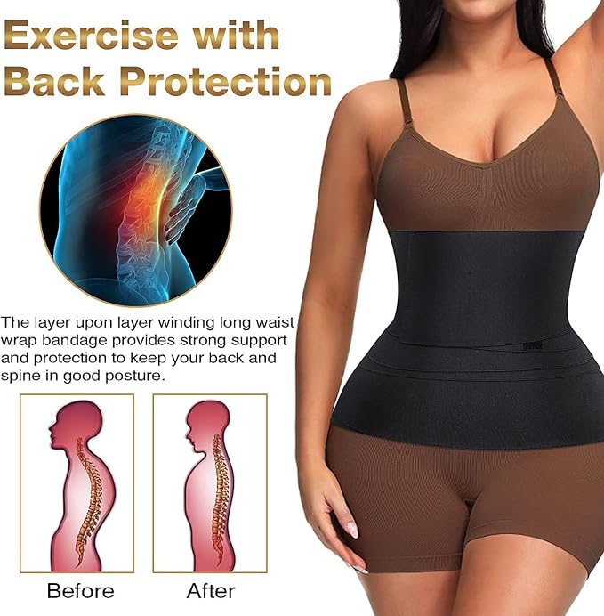 Free Size Premium Waist Trainer Body Shaper Belt Slimming Tummy