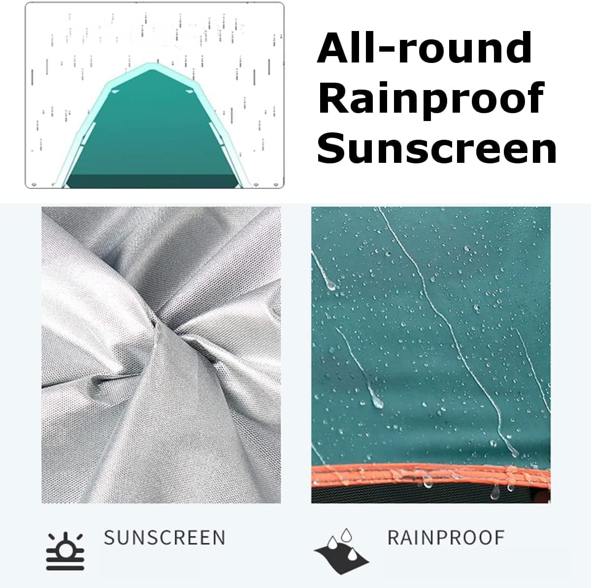 Outdoor Automatic  Camping Tent 4-6 people + shade