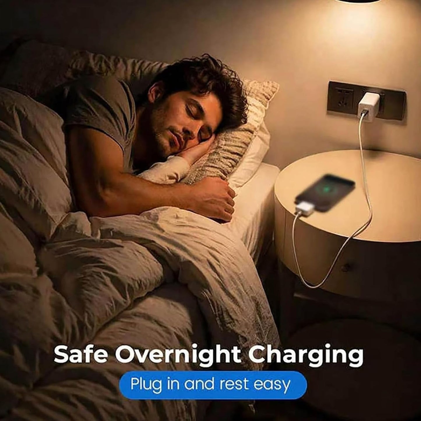 Smart Auto Stop Charging Adapter, Auto Disconnect Charger