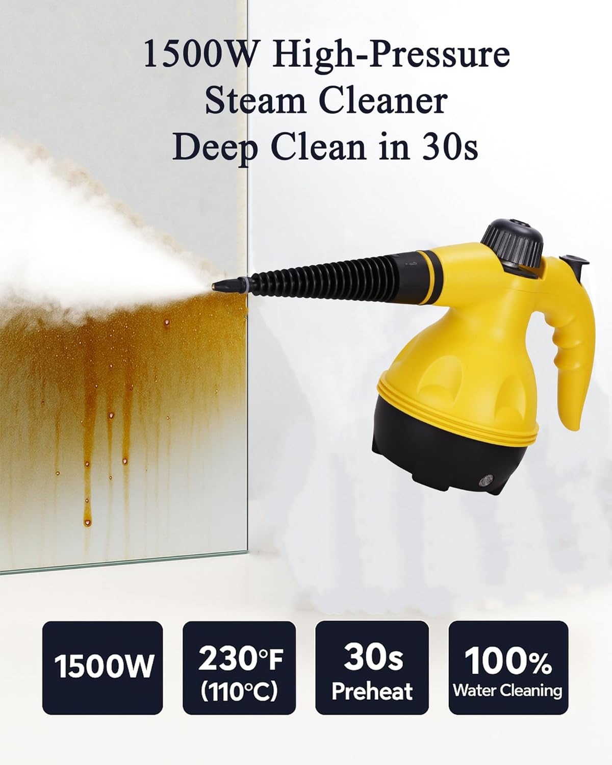 Deep Clean Without Chemicals – Handheld Steam Machine Flying Off Shelves