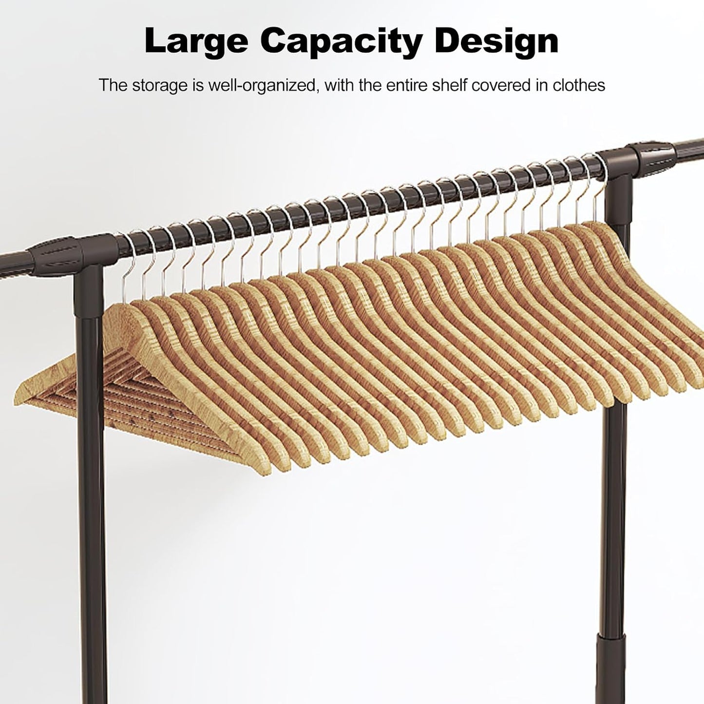 Storage Clothing Rack Jacket Hat Metal Hanger With Multi-Layer Rack