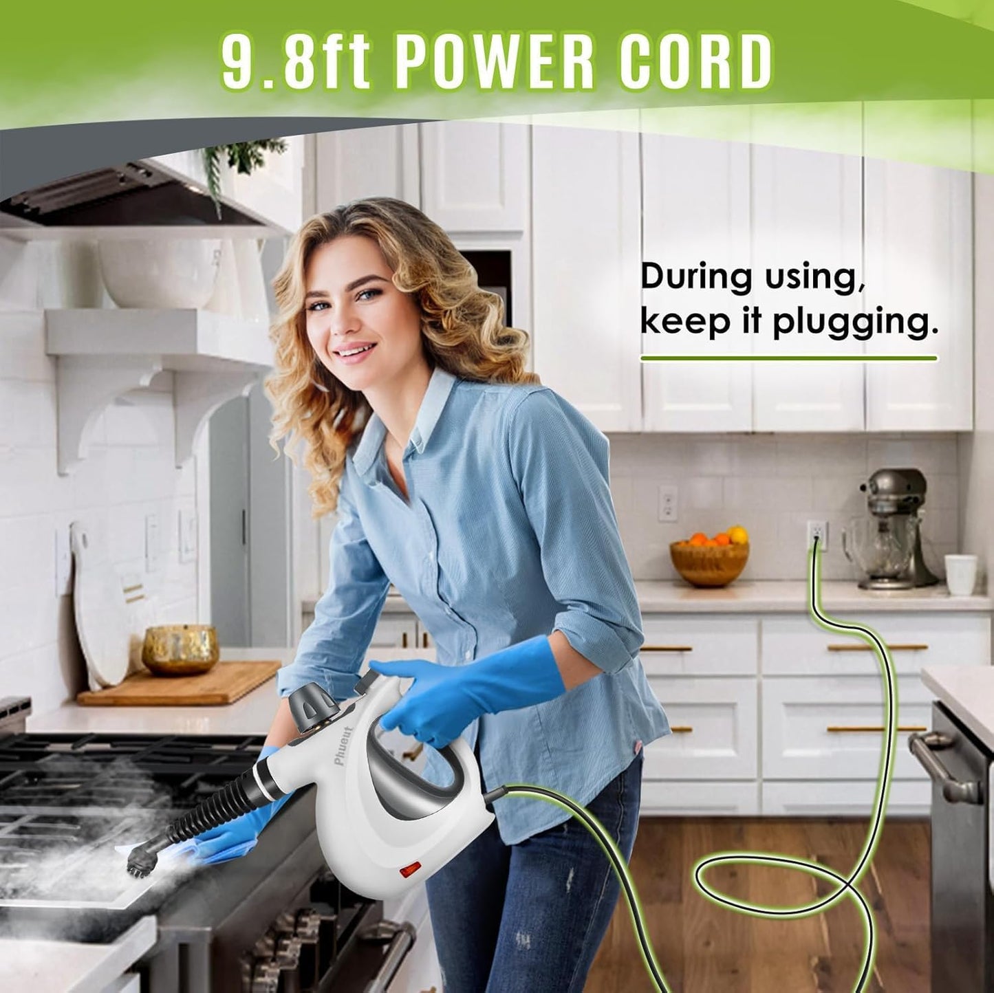 Deep Clean Without Chemicals – Handheld Steam Machine Flying Off Shelves