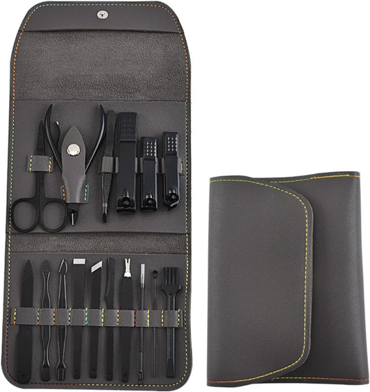 Manicure Set Nail clipper set 16pcs  portable (Stainless Steel)