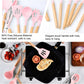 SHOPPING VIBES Your One Stop Shop 12PCS Kitchen Utensil Set Silicone Cooking Utensils Kit