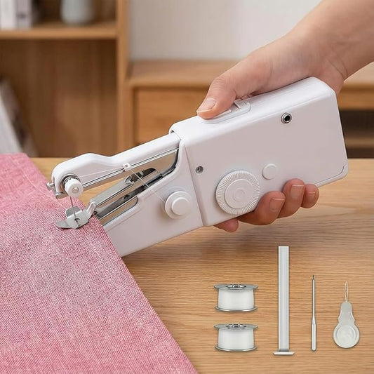 Handheld Sewing Machine, for Quick Repairs & DIY, Sew Clothes, Fabrics, Curtains