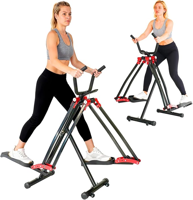 Air Walker Exercise Machine, HOWHAI Space Walker Elliptical Training for Home Gym,