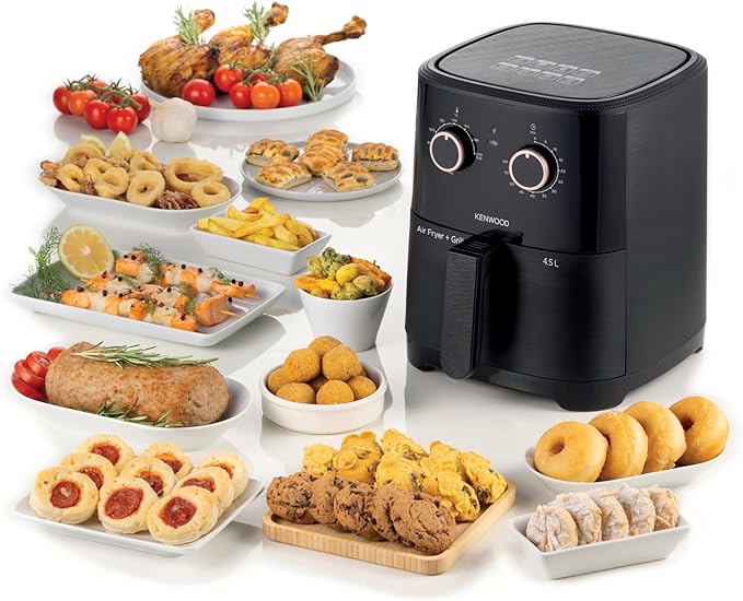 Kenwood 7.5L Airfryer – Black | Healthy, Fast & Family-Size Cooking 🍟🔥
