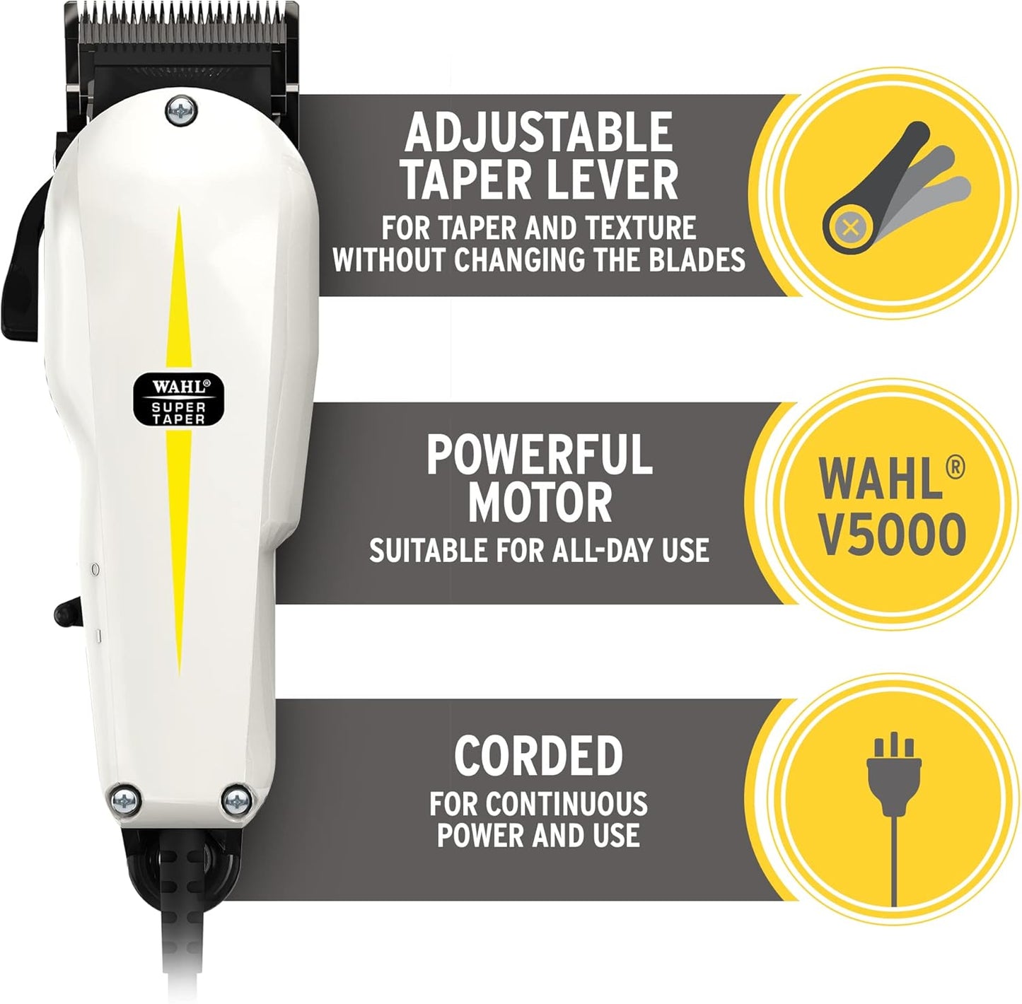 Wahl Super Taper Hair Clipper home/commercial
