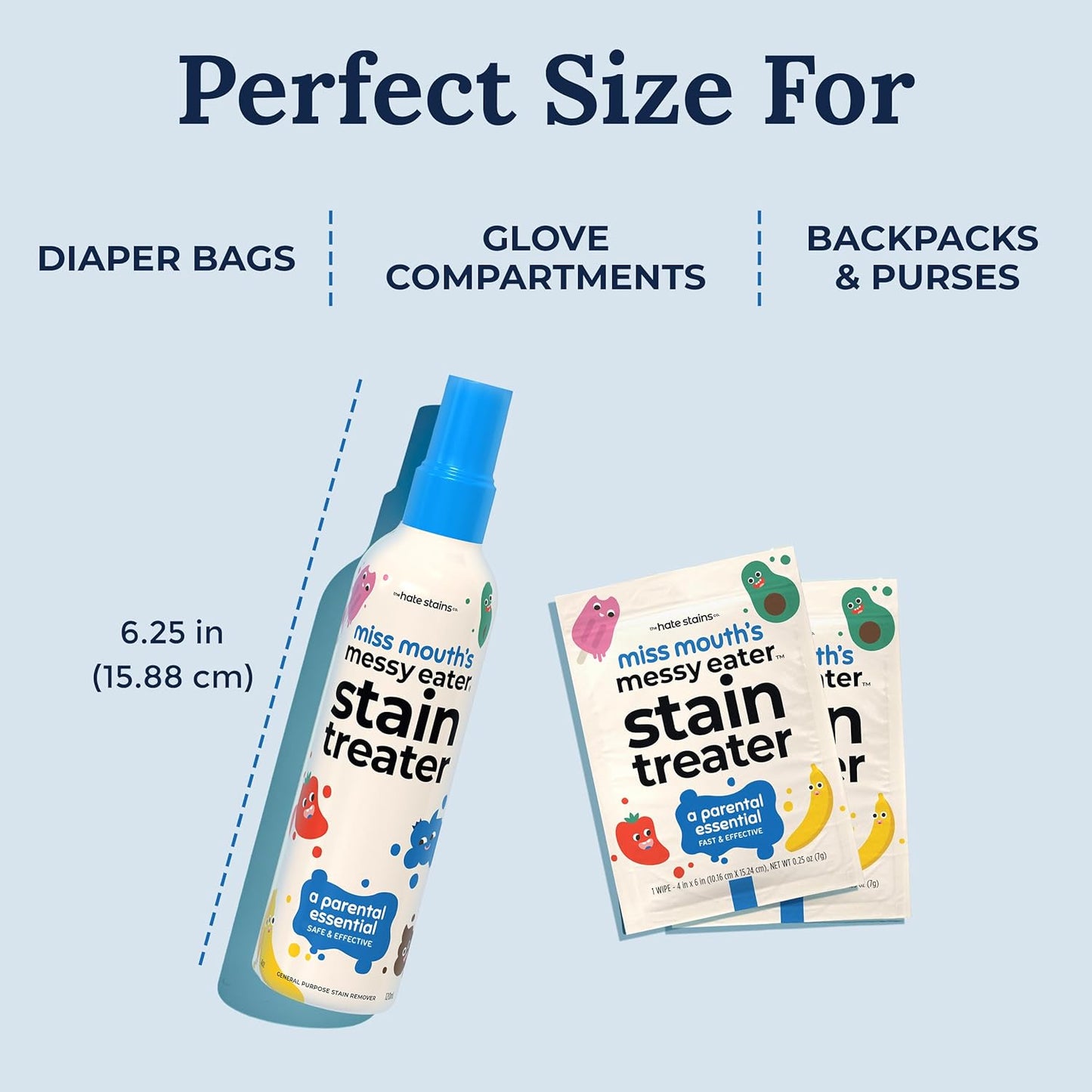 Stain spray remover set of 2pcs