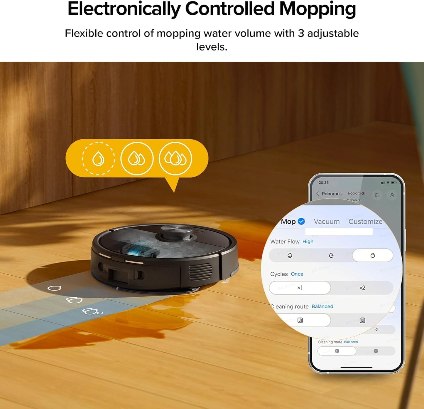 roborock Q7 TF+(Upgraded from Q5 Pro+) Robot Vacuum and Mop, 7 Weeks Self-Emptying