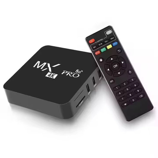 MXQ Pro smart Android 12 TV Box for any digital Tv
