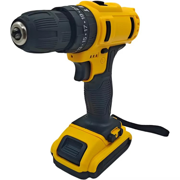 34-Piece Tool Set cordless drill