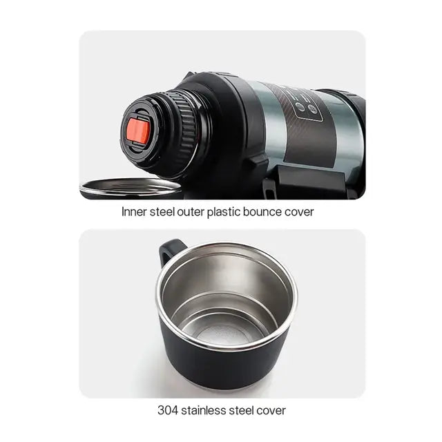 Insulated Travel Pot flask Portable Tea Pot