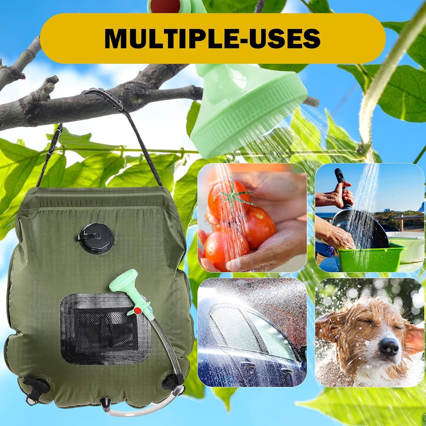 Solar camping Shower Bag 20L
