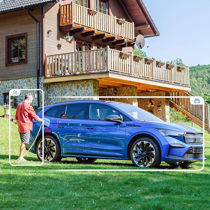 Electric 5K Outdoor Wireless Camera security , waterproof  (Wifi compability) with two way audio speaker