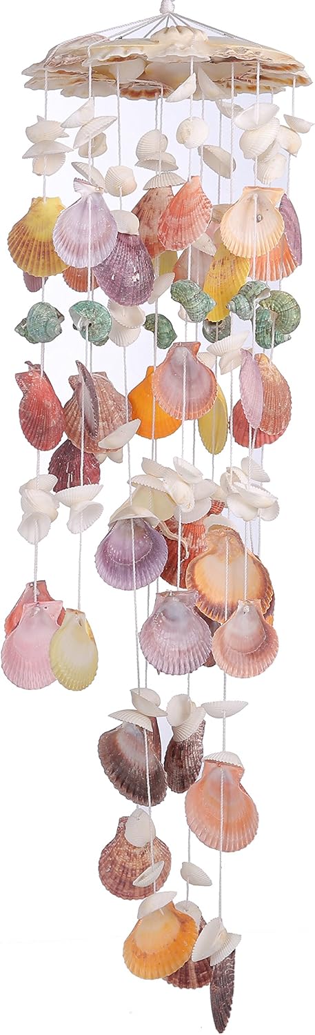 Nature's melody seashell Wind Chimes for Outdoor