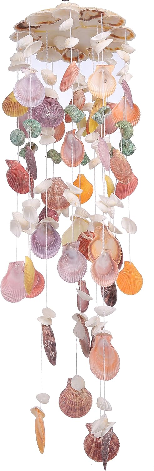 Nature's melody seashell Wind Chimes for Outdoor