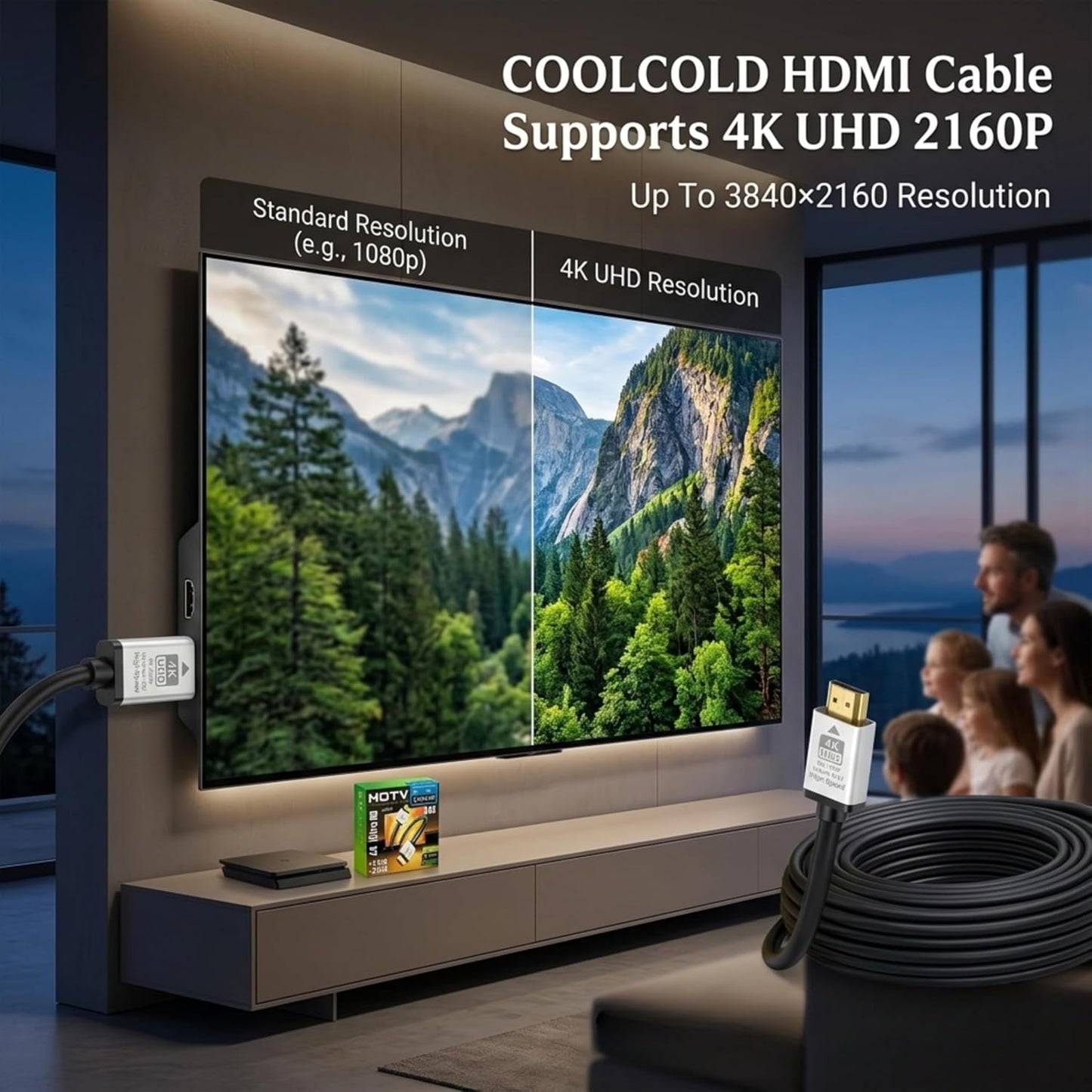 4K /8K HDMI Cable | 20 Meter (65.6FT), HDMI 2.0