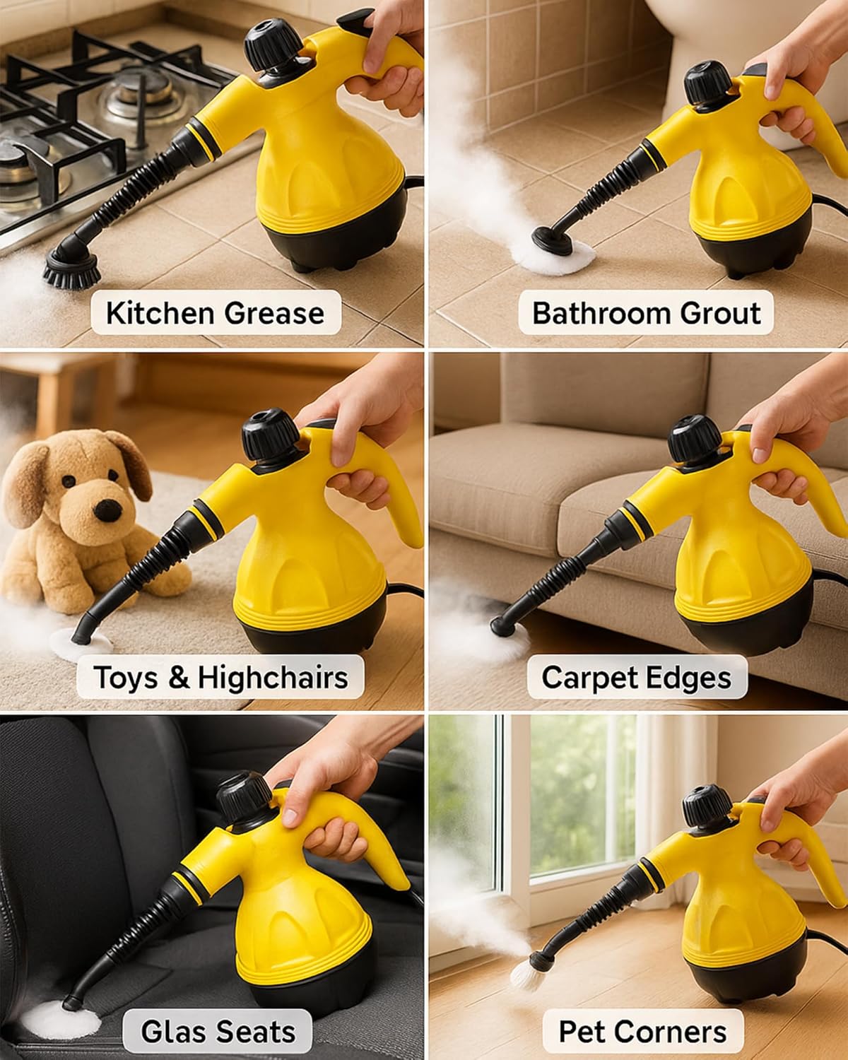 Deep Clean Without Chemicals – Handheld Steam Machine Flying Off Shelves