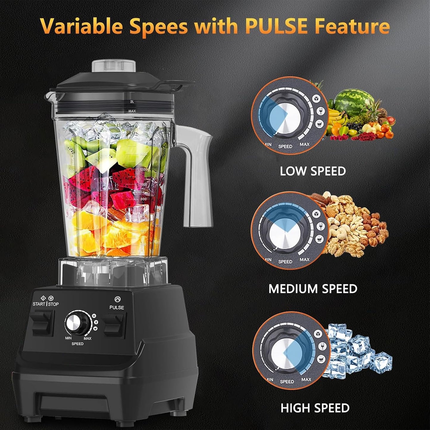 Countertop Blender For Smoothies Maker