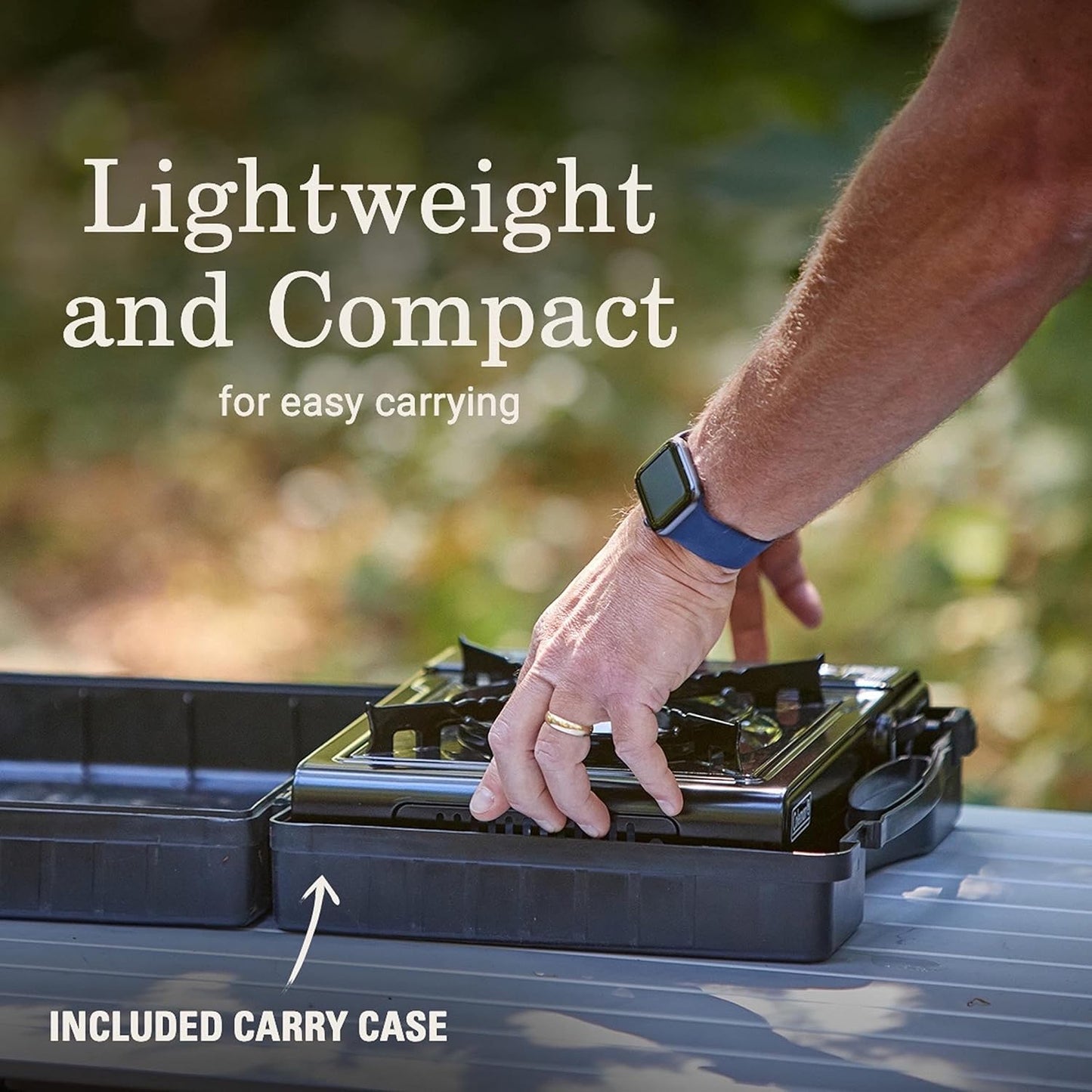 Elite Portable Precision Camping Stove™ + four gas burners