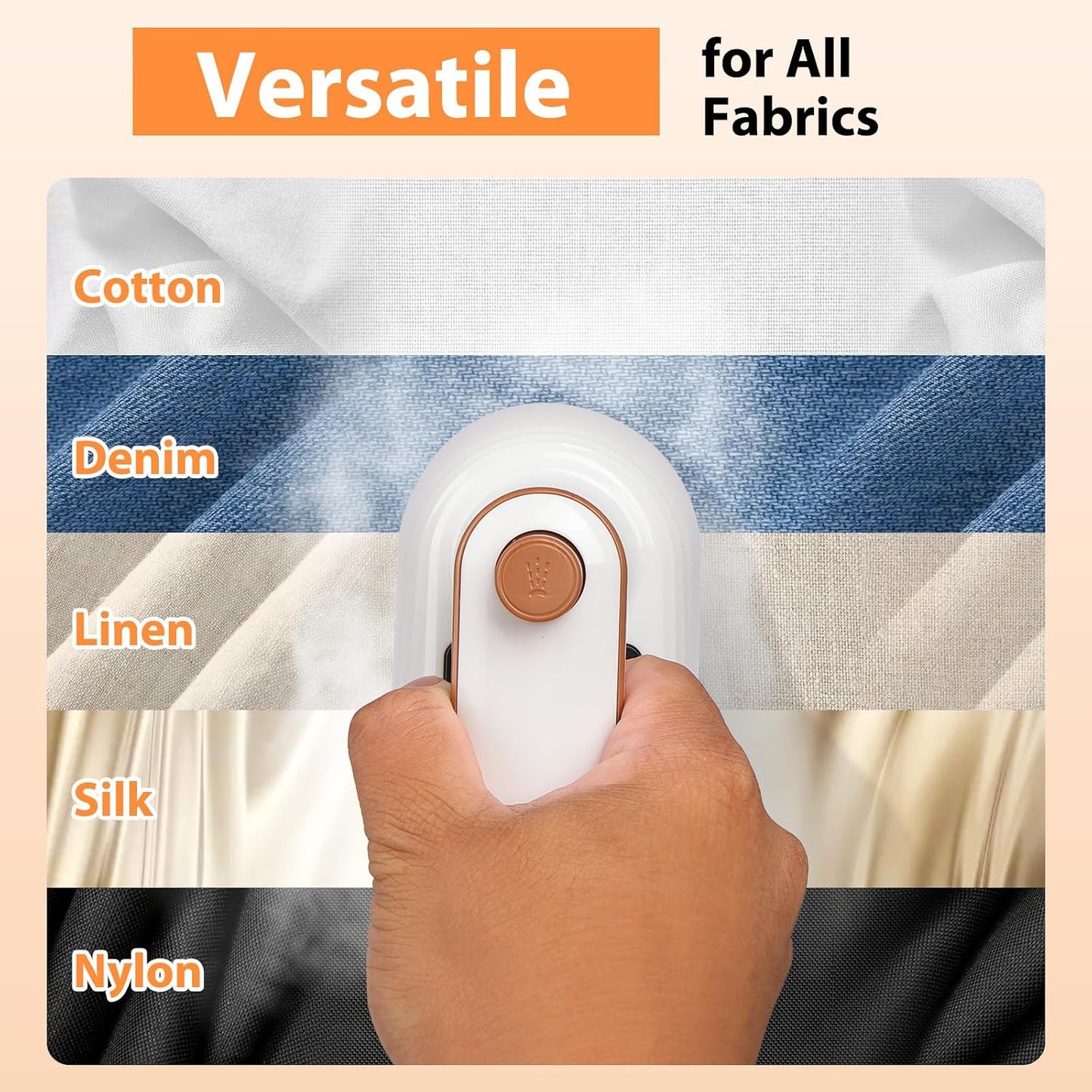 2 in 1 Travel Steamer Iron,160x80mm, 15s Rapid Heating