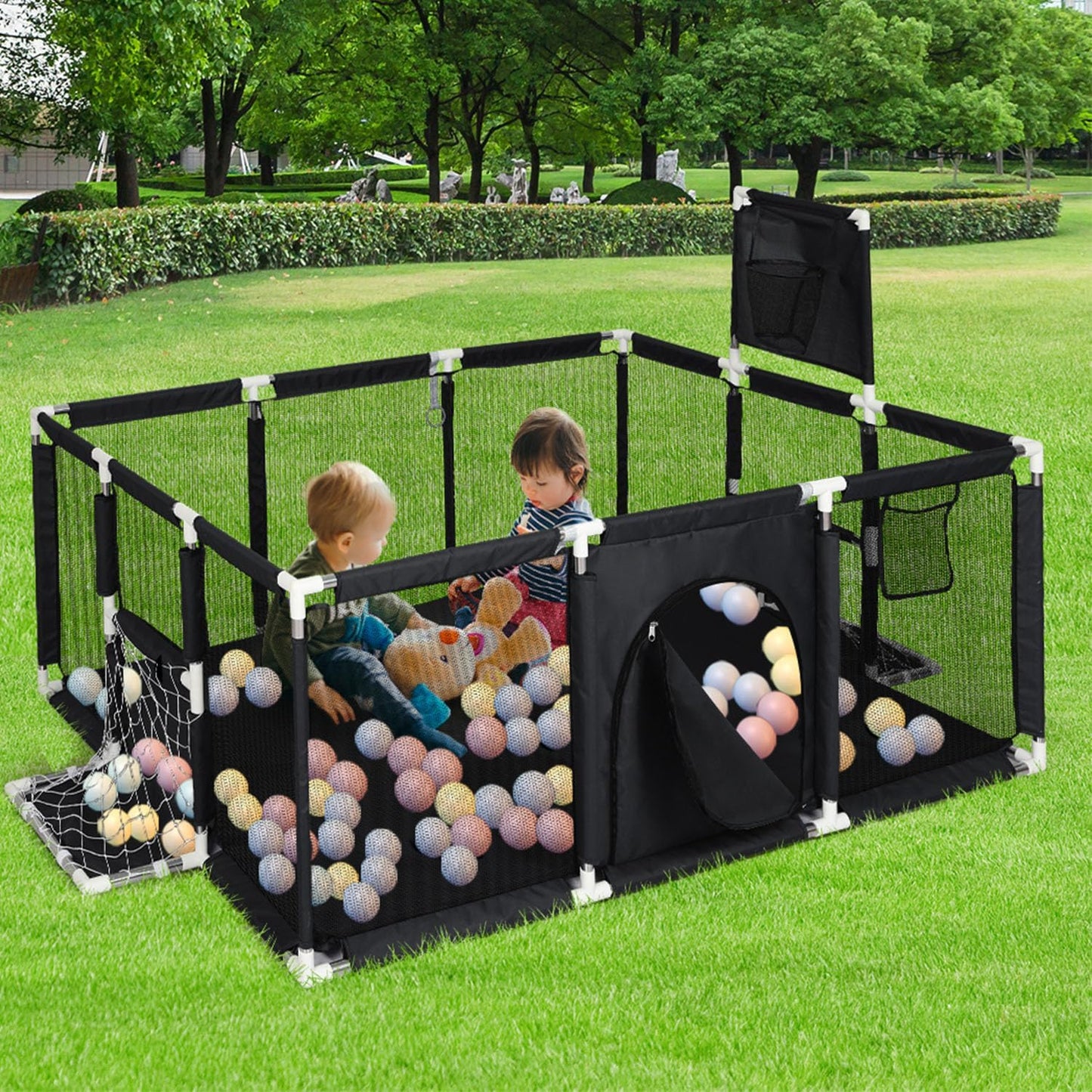 Kids playpen game fence for 1-5years with play balls